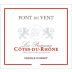 Domaine Font du Vent Cotes du Rhone Les Promesses 2021 Front Label