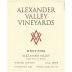 Alexander Valley Vineyards Pinot Noir 2018 Front Label