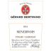 Gerard Bertrand Minervois 2016 Front Label