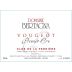 Domaine Bertagna Vougeot Clos de la Perriere Premier Cru Monopole 2016 Front Label