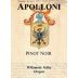 Apolloni Vineyards Pinot Noir 2008 Front Label