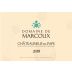 Domaine de Marcoux Chateauneuf-du-Pape Blanc 2019 Front Label