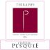 Chateau Pesquie Terrasses Rouge 2016 Front Label
