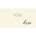 B Wise Vineyards Nobles Vineyard Pinot Noir 2014 Front Label
