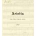 Arietta On The White Keys White Blend 2017 Front Label