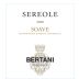 Bertani Sereole Soave 2020 Front Label