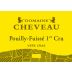 Domaine Cheveau Pouilly-Fuisse Vers Cras Premier Cru 2022 Front Label