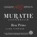 Muratie Ben Prins Cape Vintage Port 2014 Front Label