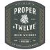 Proper No. Twelve Irish Whiskey Front Label