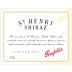 Penfolds St. Henri Shiraz (wine stained label) 2007 Front Label