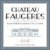 Chateau Faugeres 2018 Front Label