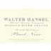 Walter Hansel The South Slope Vineyard Pinot Noir 2018 Front Label
