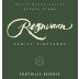 Reynvaan Foothills Reserve Syrah 2020 Front Label