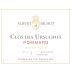 Albert Bichot Pommard Clos des Ursulines Domaine du Pavillon Monopole 2021 Front Label