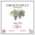 Grgich Hills Estate Rose 2020 Front Label
