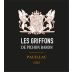 Chateau Pichon-Longueville Baron Les Griffons de Pichon Baron 2020 Front Label