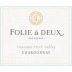 Folie a Deux Russian River Chardonnay 2017 Front Label