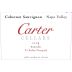 Carter Cellars Beckstoffer To Kalon Vineyard 2009 Front Label