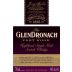 GlenDronach 10 Year Portwood Highland Single Malt Scotch Whisky Front Label