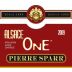 Pierre Sparr Alsace One 2009 Front Label