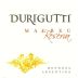Durigutti Malbec Reserva 2003 Front Label