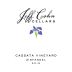 Jeff Cohn Cellars Cassata Vineyard Zinfandel 2015 Front Label
