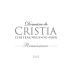 Domaine de Cristia Chateauneuf-du-Pape Cuvee Renaissance 2018 Front Label