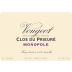 Domaine de la Vougeraie Vougeot Clos du Prieure Monople 2018 Front Label