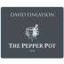 David Finlayson The Pepper Pot 2019 Front Label