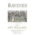 Ravines Dry Riesling 2017 Front Label
