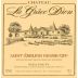 Chateau la Grace Dieu Saint Emilion Grand Cru 1998 Front Label