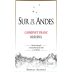 Sur de los Andes Reserva Cabernet Franc 2019 Front Label
