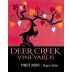 Deer Creek Vineyards Pinot Noir 2012 Front Label