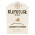 Clayhouse Paso Robles Cabernet Sauvignon 2018 Front Label