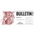 Bulletin Place Shiraz 2017 Front Label