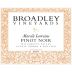Broadley Marcile Lorraine Pinot Noir 2007 Front Label