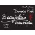 Domaine Pral Beaujolais Nouveau 2017 Front Label
