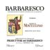 Produttori del Barbaresco Barbaresco Montestefano Riserva 1996 Front Label