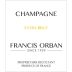 Champagne Francis Orban Extra Brut Gift Product Image