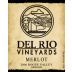 Del Rio Vineyards Merlot 2006 Front Label