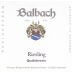 Balbach Riesling 2016 Front Label