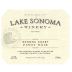 Lake Sonoma Winery Sonoma Coast Pinot Noir 2020 Front Label