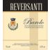 Reversanti Barolo 2021 Front Label