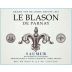 Chateau de Parnay Le Blason de Parnay Blanc 2021 Front Label
