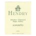 Hendry Albarino 2021 Front Label