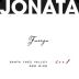 Jonata La Fuerza de Jonata Red 2008 Front Label