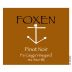 Foxen Fe Cienga Vineyard Pinot Noir 2013 Front Label