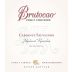 Brutocao Hopland Ranches Cabernet Sauvignon 2018 Front Label