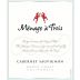 Menage a Trois Cabernet Sauvignon 2021 Front Label