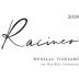 Racines Wenzlau Vineyard Chardonnay 2018 Front Label